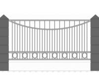Сварной забор арт 26
