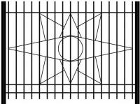 Сварной забор арт 31