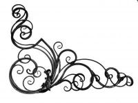 Композиционный элемент, розетка. Арт. 811