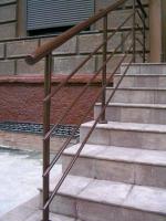 Сварные перила для крыльца