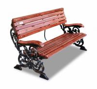 Скамейка чугунная Флора