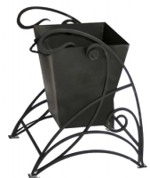 Кованая мусорная урна