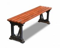 Банкетка чугунная Ладья