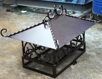 Кованый дымник на трубу