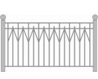 Сварной забор арт 24