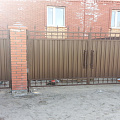 Сварные ворота в Мыски от компании Ареан-Сибирь